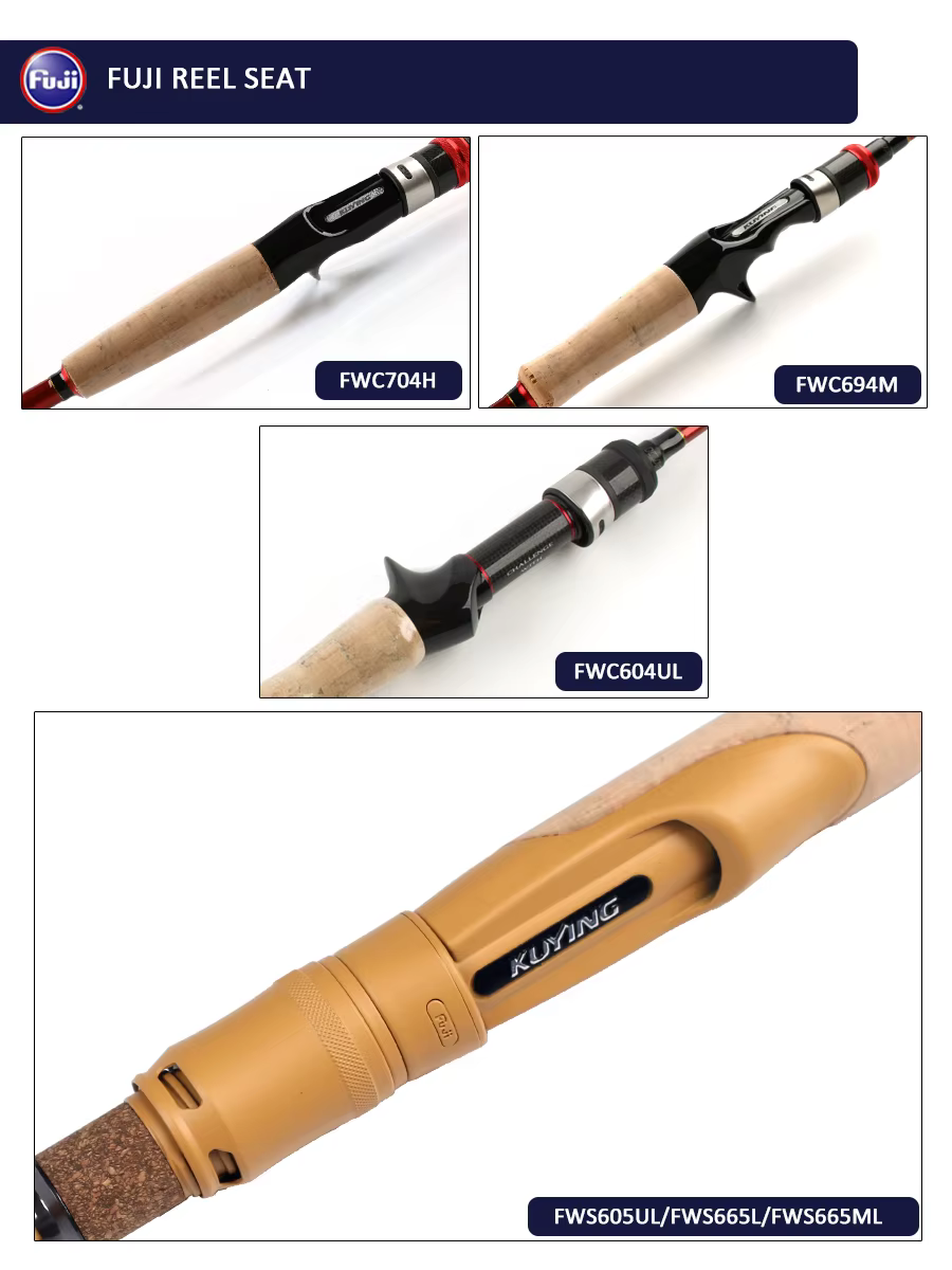 KUYING Freestyle Walker, caña de viaje de carbono - imagen 3