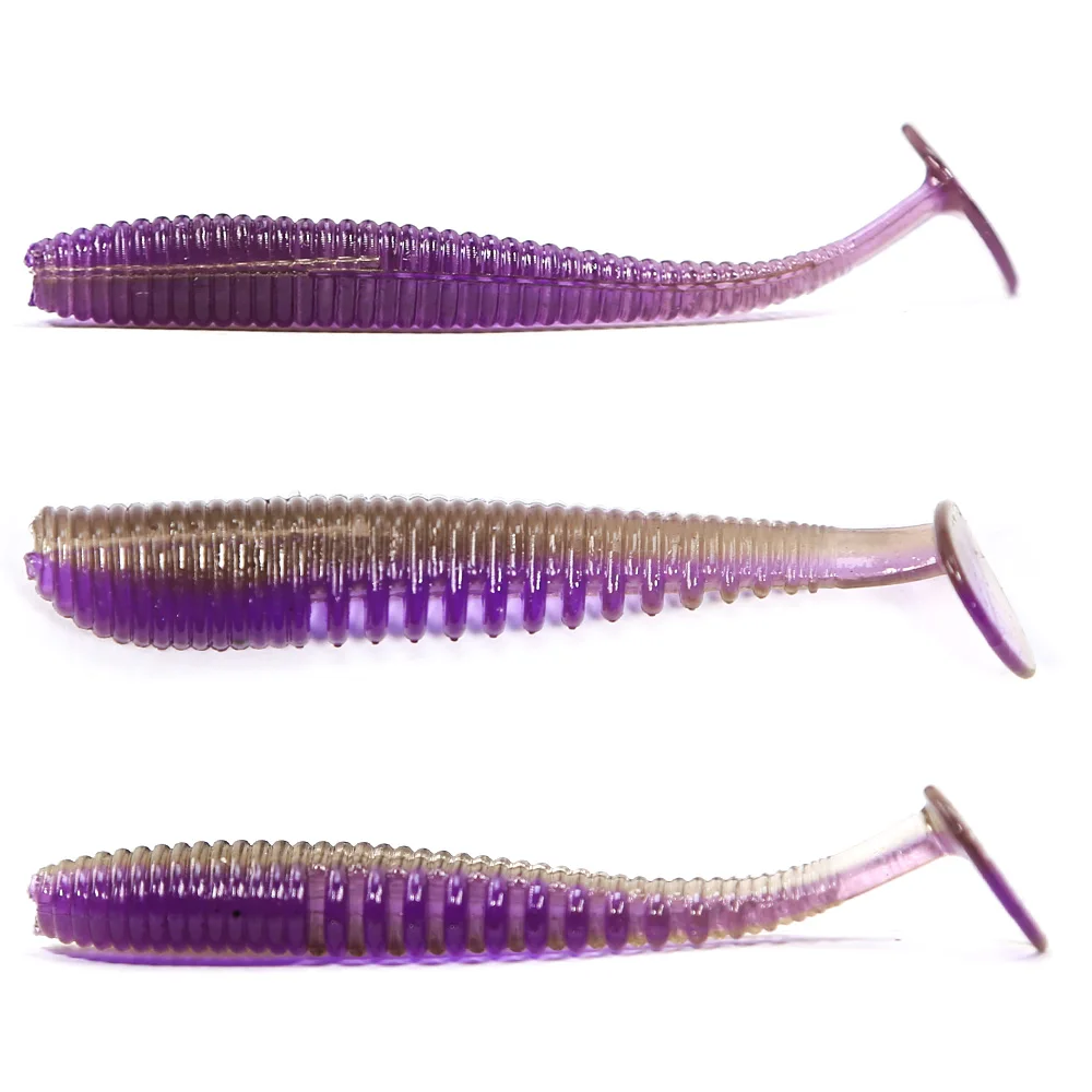 PEAK Señuelo blando vinilo 63mm cebo artificial para pesca de lucio - imagen 5