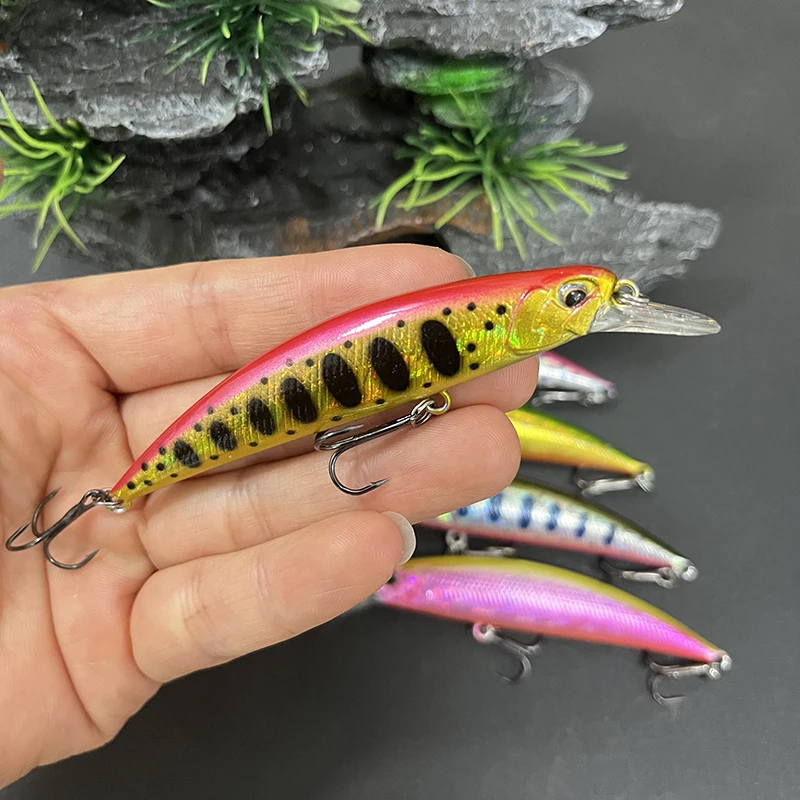 Ryuki 80S Jerkbait Minnow para trucha, señuelo hundimiento - imagen 3