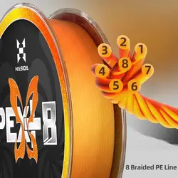 HISTAR Butterfly Trenza de pesca 8 hilos PE PEX+ Eco