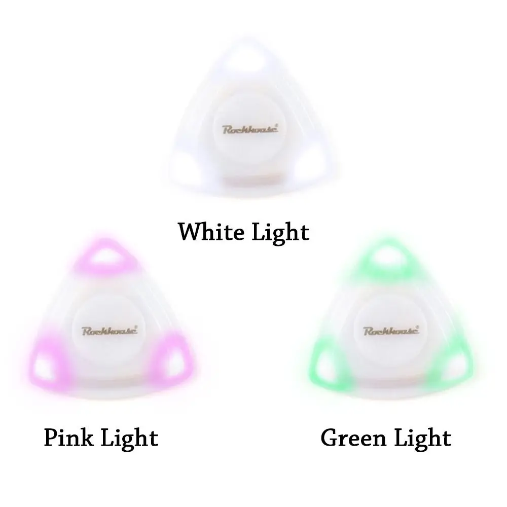 Púa luminosa LED en uso