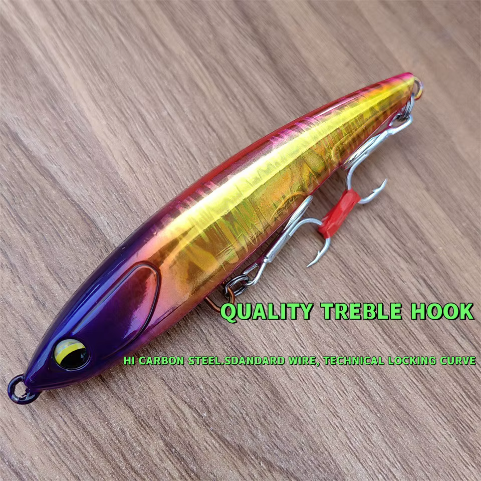 SWOLFY Wobbler tipo lápiz hundidor 105mm 30g para mar - imagen 3