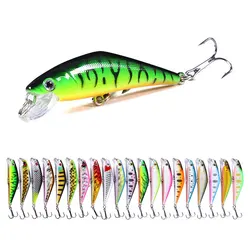 Señuelo Minnow para pesca deportiva de lubina, trucha, carpa y lucio