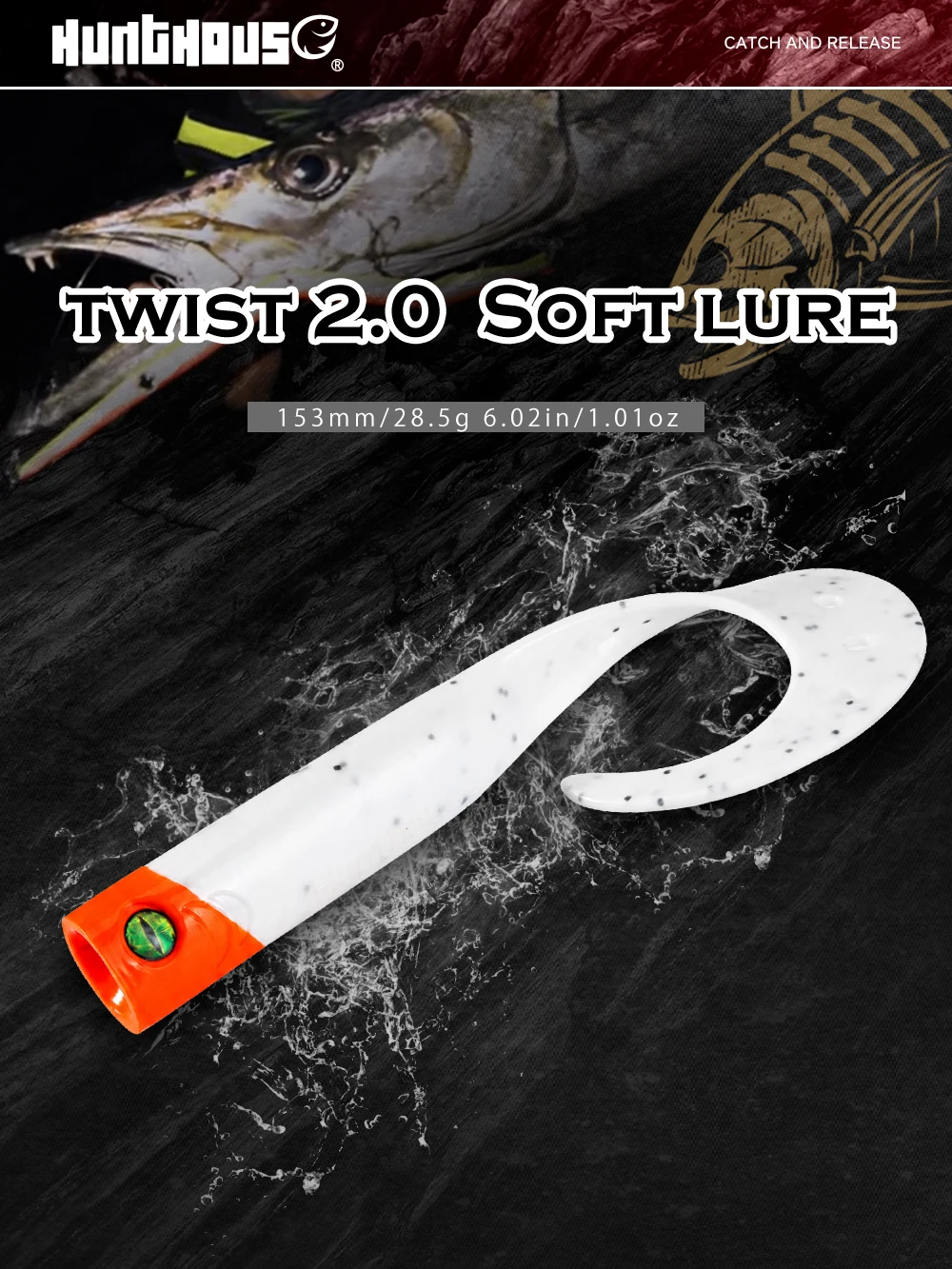 Señuelo blando Twist 2.0