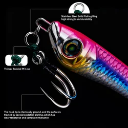 Anzuelos Jigging PROBEROS de acero alto carbono con púas angulares