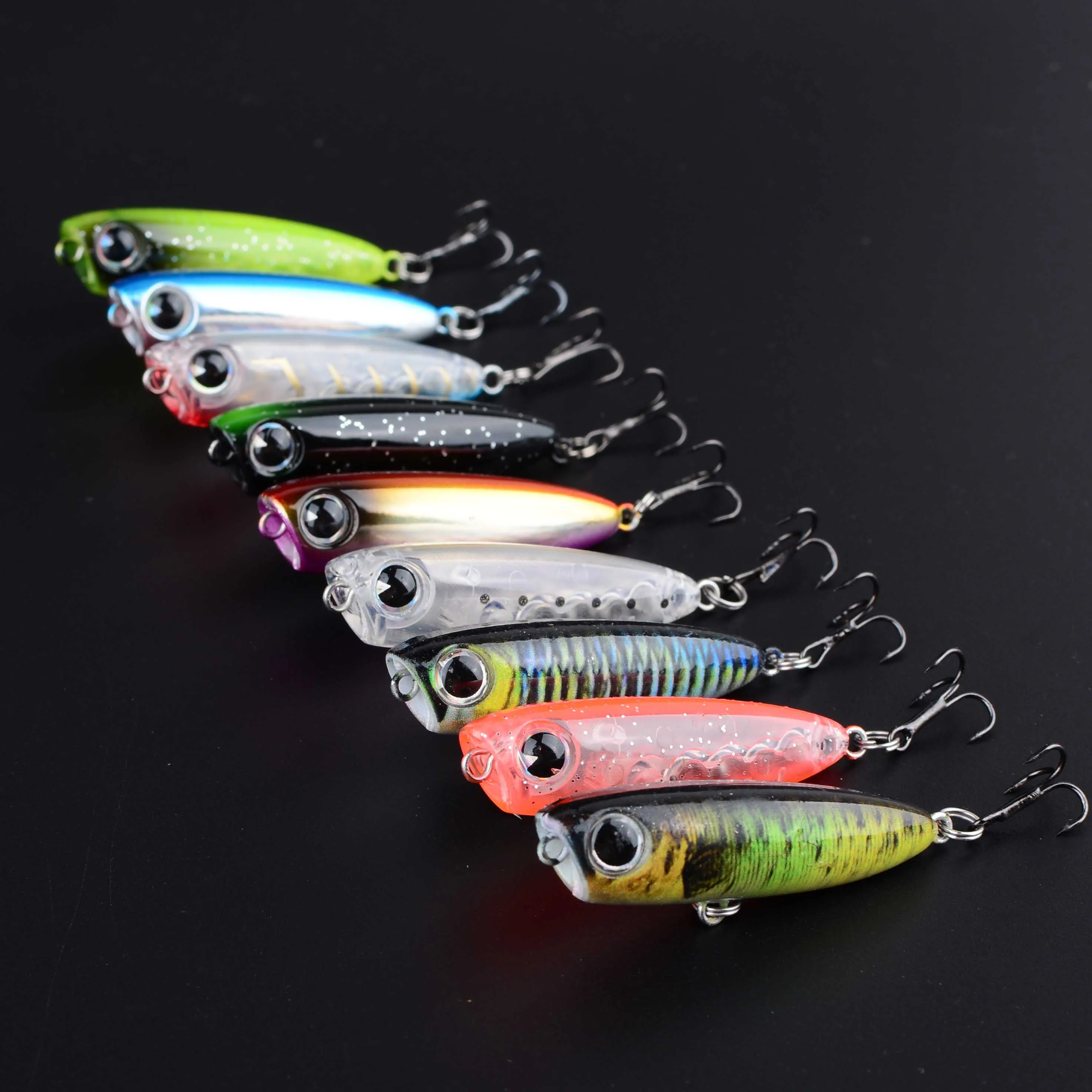 Wobblers Minnow de hundimiento lento para trucha y lubina - imagen 3