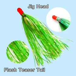Mylar Flash Teaser Bucktail – Señuelo para pesca en agua salada