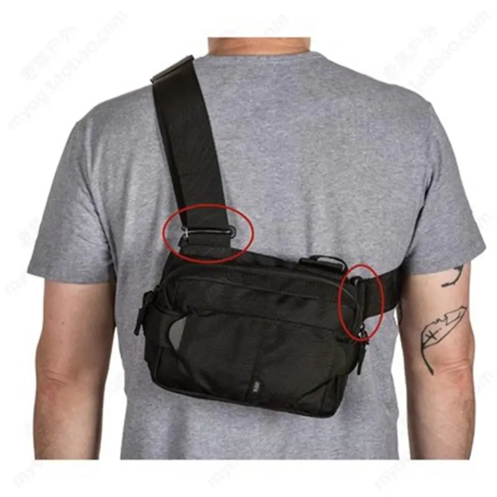 Hebillas giratorias Molle de plástico negro – ganchos de clip - imagen 4