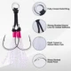 Anzuelos Goture Jig Head con púas y lentejuelas para pesca vertical - imagen 3