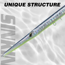 Hunthouse Zeevissen Pencil Hundido 255mm 30g – Señuelo Lubina Forma Aguja