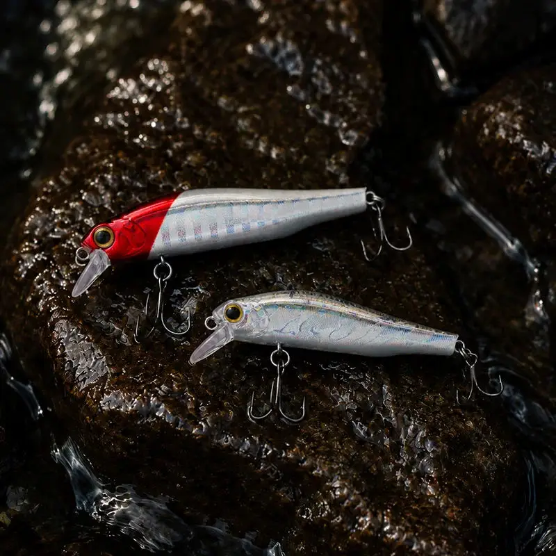 EWE Xiren Señuelo minnow hundimiento Wobbler para lubina de río - imagen 4
