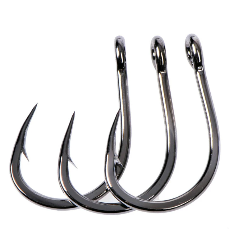 Mustad Anzuelos de Mar con Púas – Acero Carbono