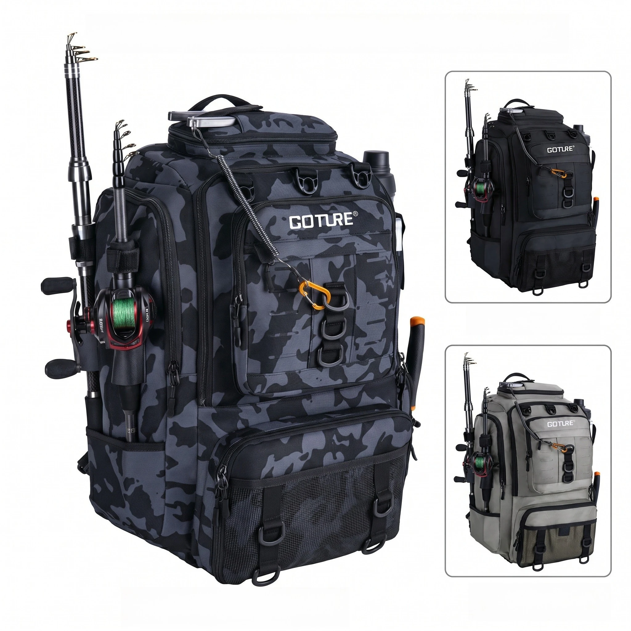 Bolsa térmica Goutre de doble asa en tela Oxford para camping - imagen 3