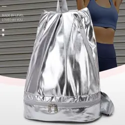 Mochila deportiva impermeable gran capacidad con separador seco y mojado
