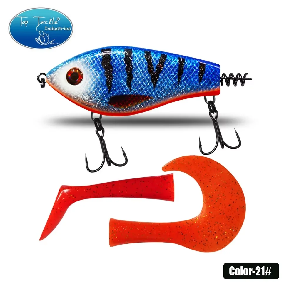 Señuelo Jerkbait Toptackle 100mm hundimiento lento para Lucio - imagen 3