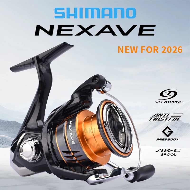Carrete Shimano Nexave Silent Drive ANTI-TWIST para agua salada - imagen 3