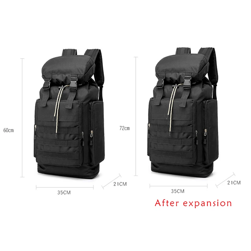 Mochila Táctica Lawaia 60L para Pesca y Senderismo - imagen 2