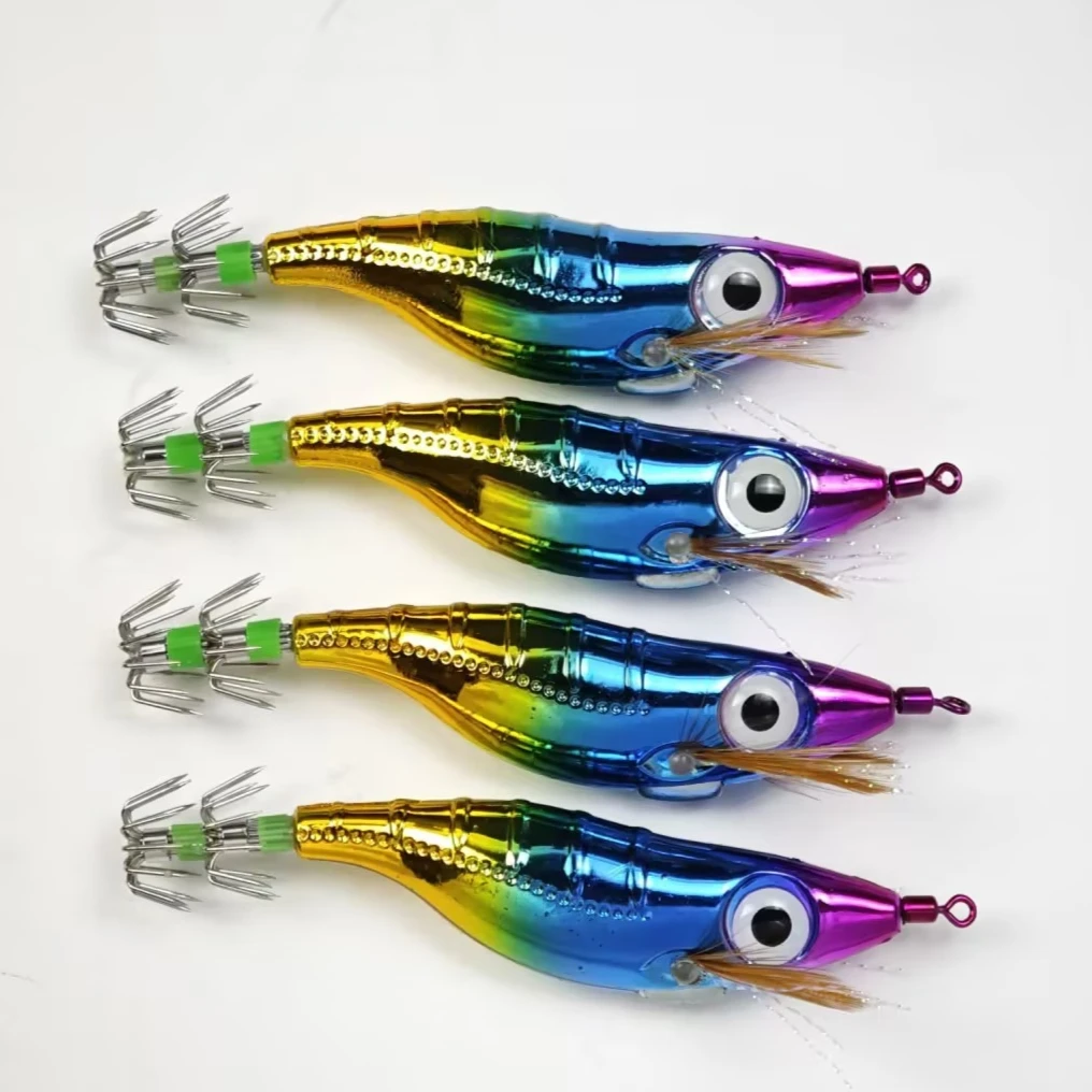 Señuelos luminosos para calamar y camarón – pesca nocturna - imagen 3