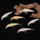 Johncoo Wobbler Minnow hundimiento por gravedad para trucha, perca