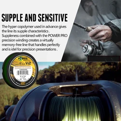 Power Pro 8X Línea de pesca trenzada Spectra