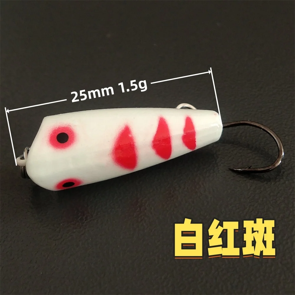 Swolfy Micro Popper flotantes para pesca de trucha y lubina - imagen 2