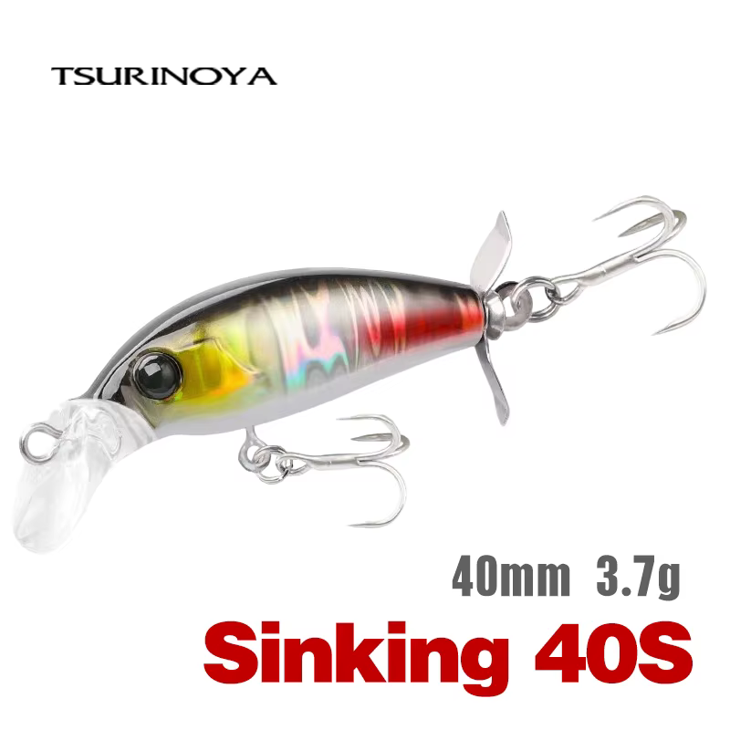 Tsurinoya SENTRY Jerkbait 40mm – Señuelo duro para Lucio