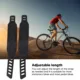 Correas ajustables para pedales de bici estática negras - imagen 2