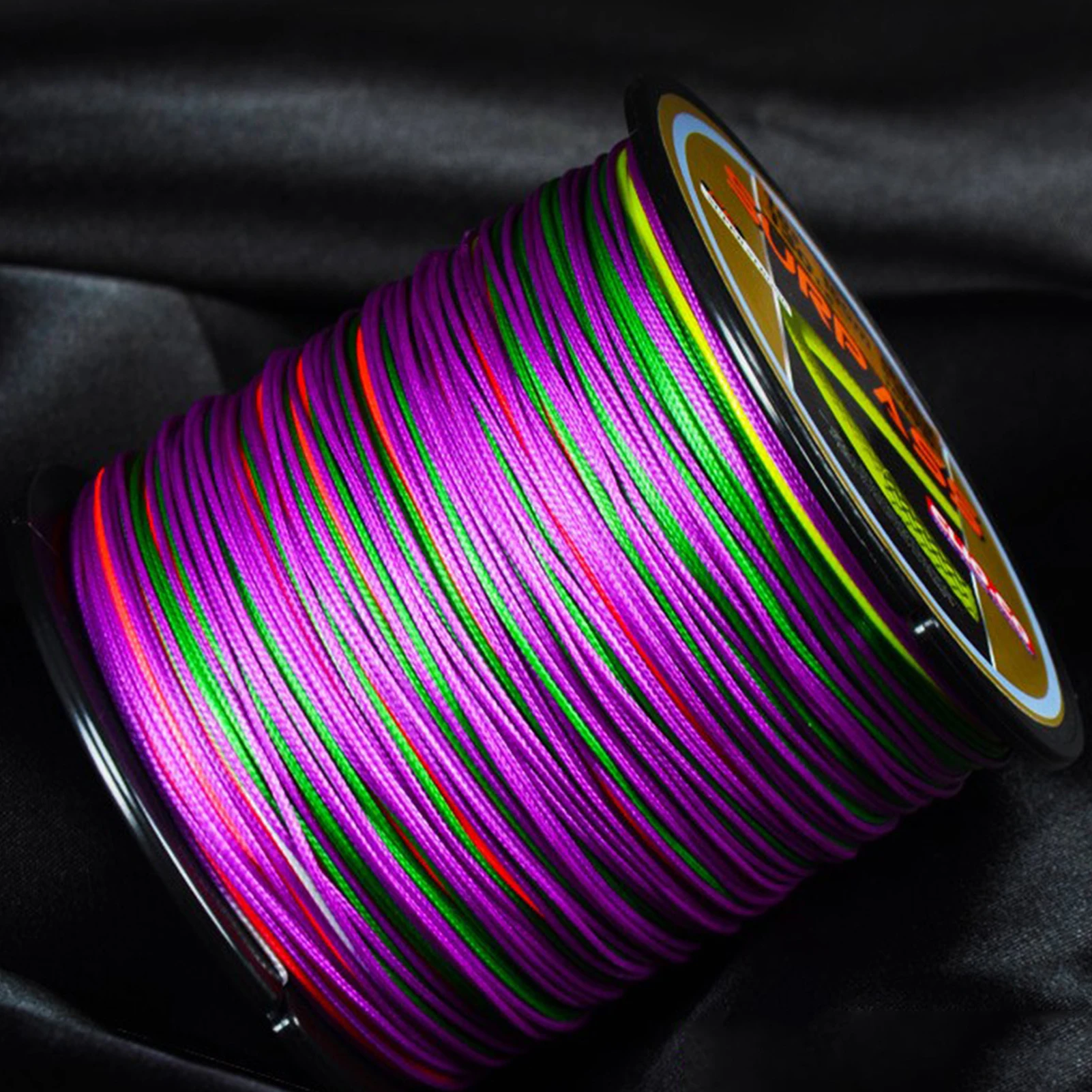 Línea Trenzada PE FISHER X-Strong Multicolor para agua salada - imagen 4