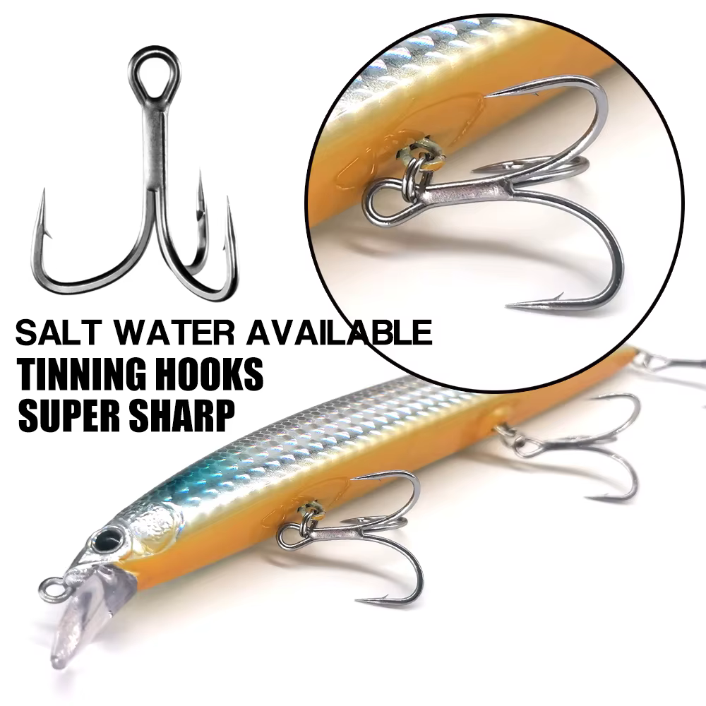 CASTFANATIC Jerkbait Minnow AS140S – Señuelo hundimiento lento lubina - imagen 5