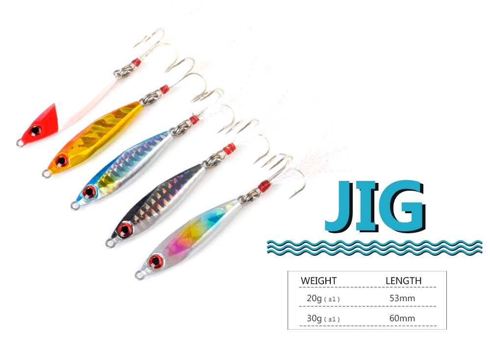 Micro jig metálico con ojo 3D