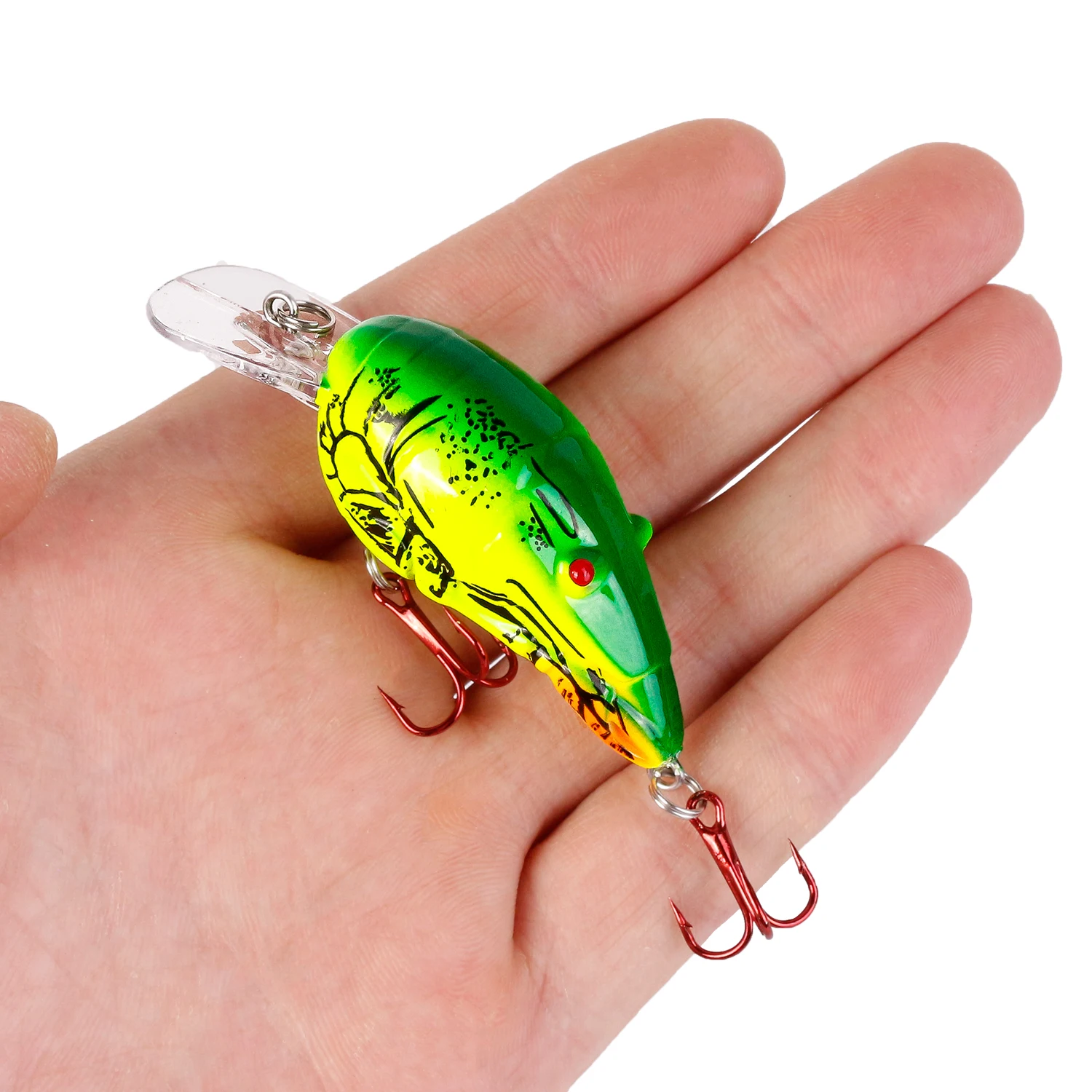 Crankbait flotante para bass y lucio - imagen 3