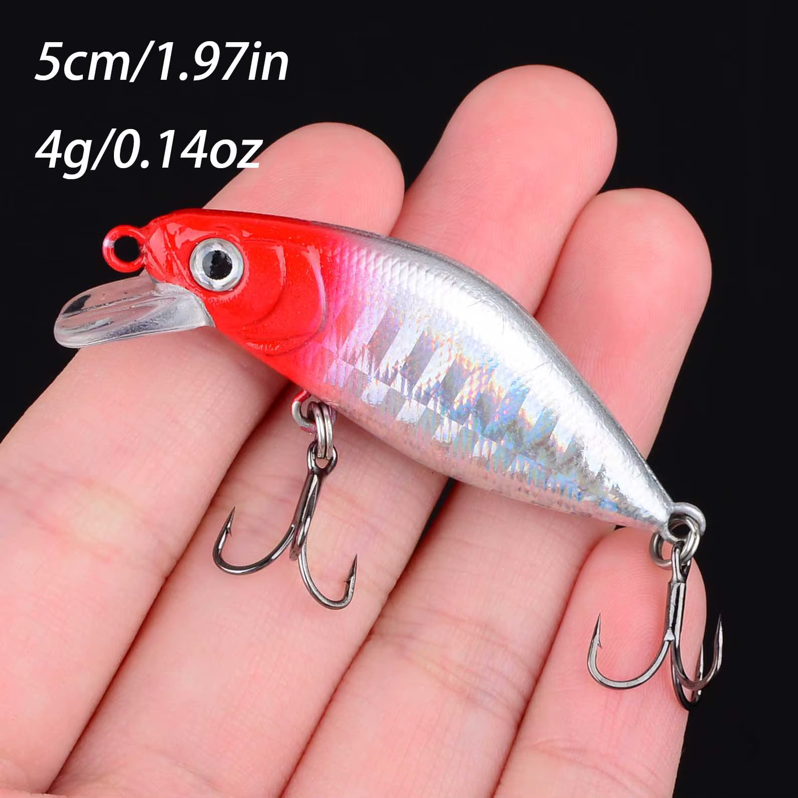 Señuelo minnow hundido para bass y lucio - imagen 2