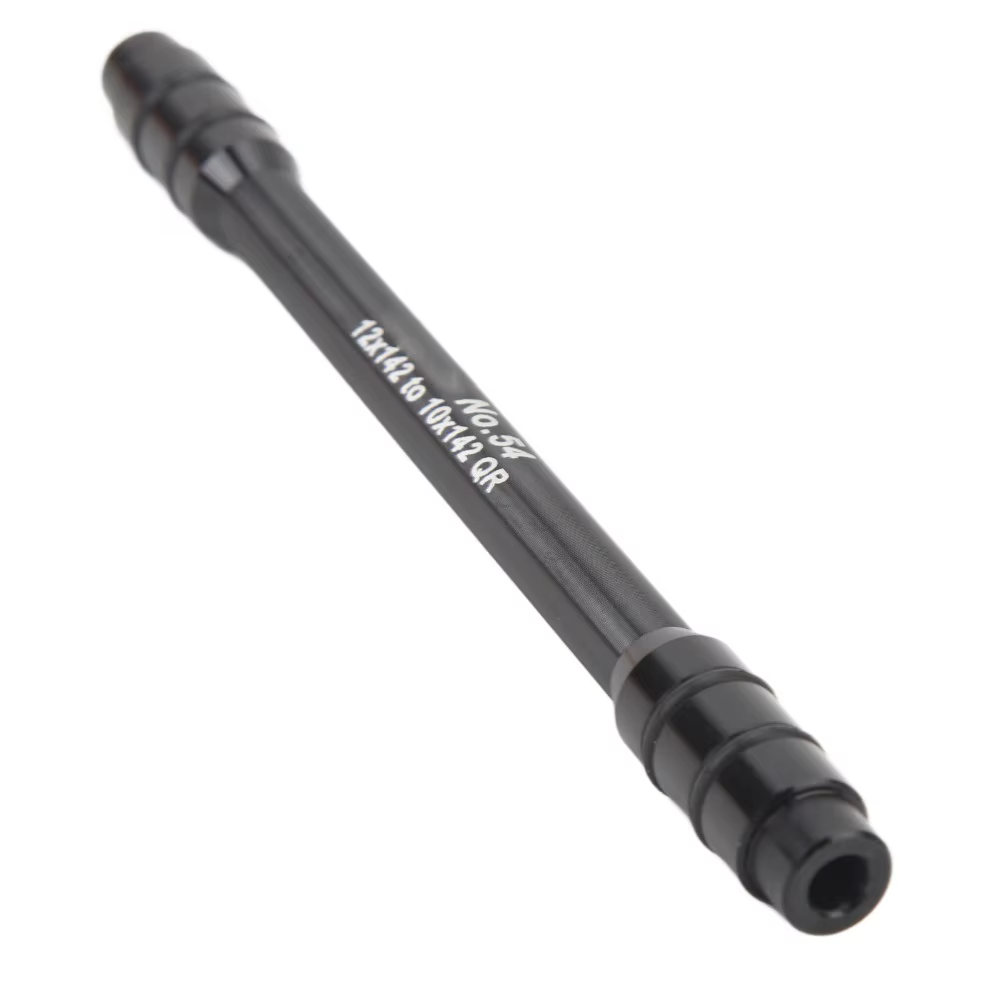 Adaptador de eje pasante para buje de bicicleta de aluminio negro - imagen 4