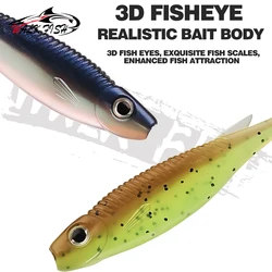 WALK FISH ShadTeez señuelos blandos ojos 3D – depredadores