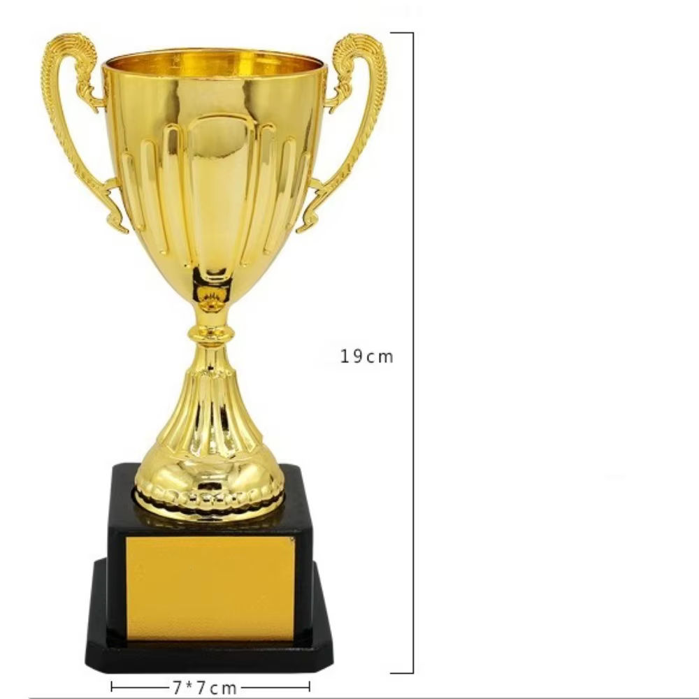 Trofeo Copa Dorada Pequeña para Competiciones Deportivas - imagen 5