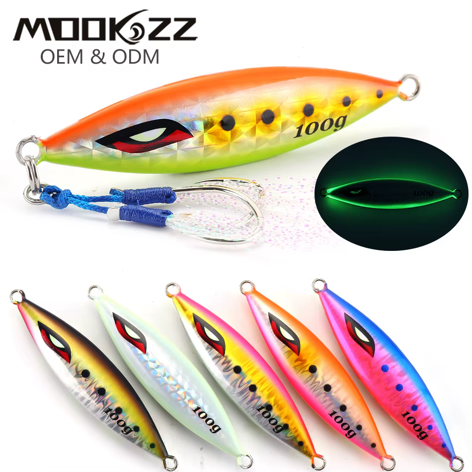 MOOKZZ Jig Lento de Metal – Señuelo para jigging marino - imagen 2