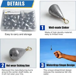 Plomos de fundición para lubina – Pesca en agua dulce y salada