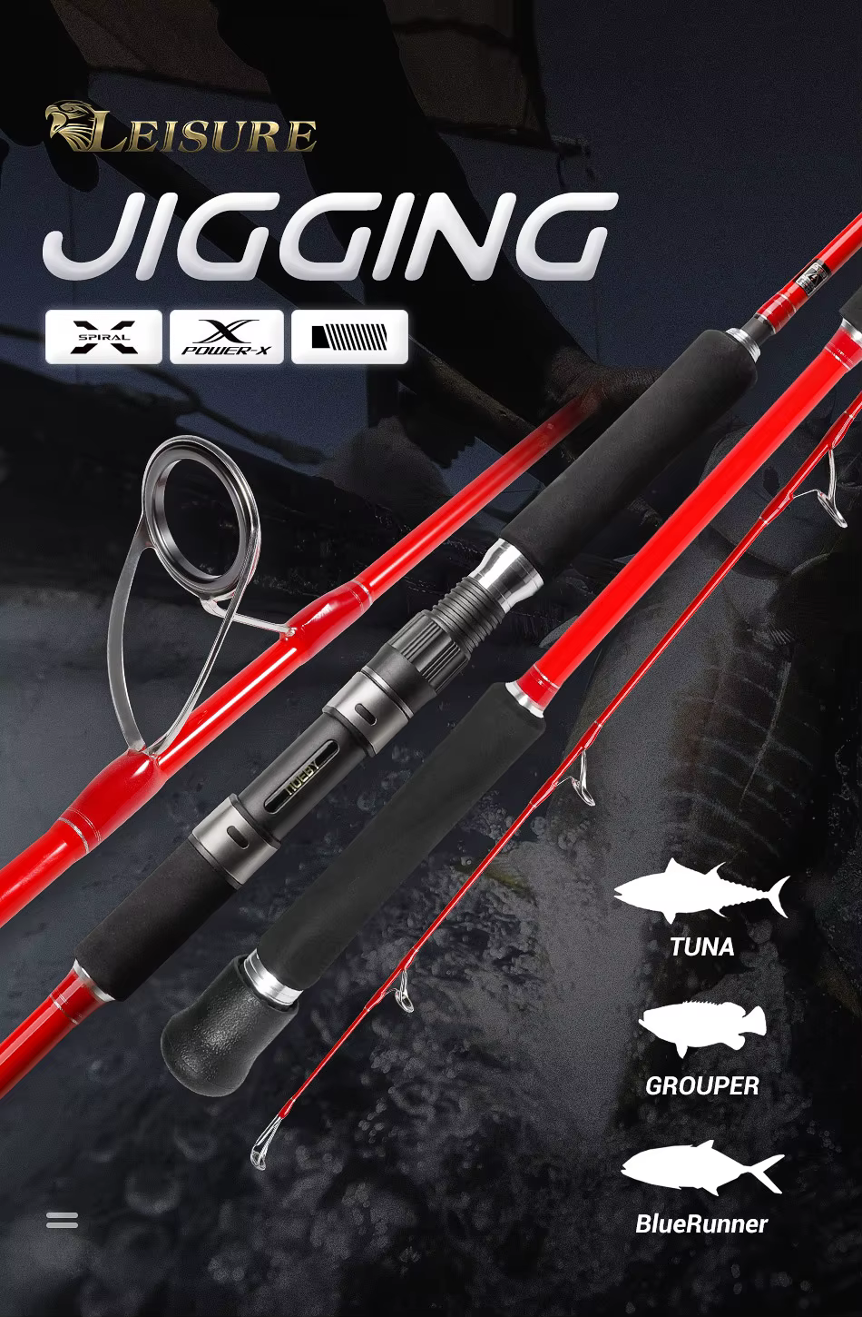 Caña NOEBY jigging alta mar