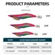 ShareShark Señuelo de madera tipo pinza con plomada camarón-calamar - imagen 2