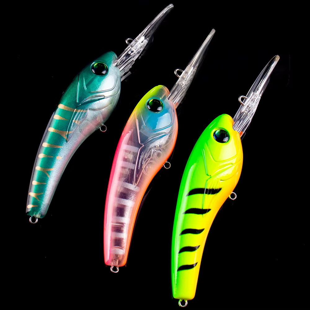 Crankbait CCLTBA flotante para pesca de lucios a profundidad - imagen 2