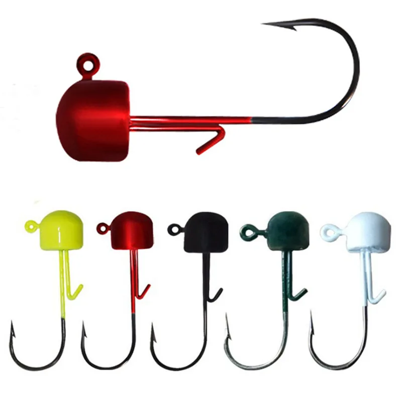NED Rig: cabeza de jig con gancho de bloqueo para vinilo suave - imagen 3