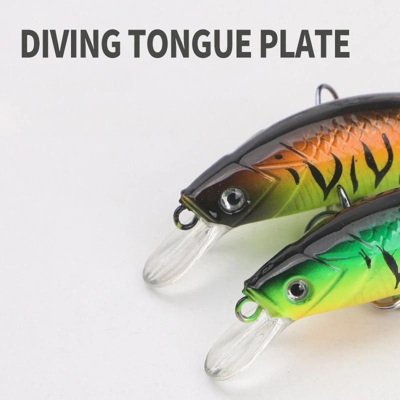 Señuelo Minnow Jerkbait Shad hundimiento lento para trucha y lubina - imagen 5