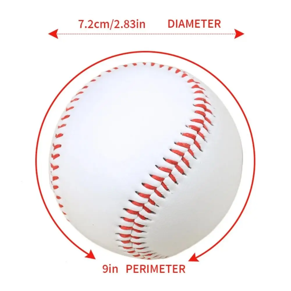 Pelota de béisbol blanca para práctica