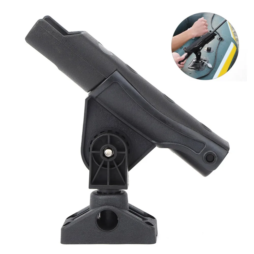 Soporte de caña de pescar para kayak orientable y robusto - imagen 3