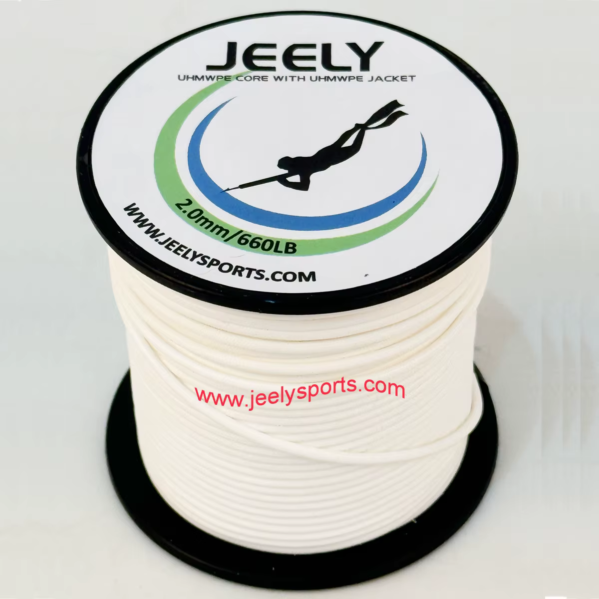 Sedal trenzado UHMWPE para pesca submarina - 10 m - imagen 2