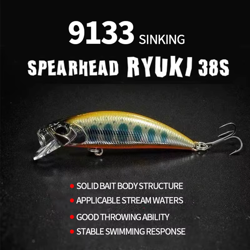 Señuelo Minnow Wobbler con ojos 3D - imagen 5