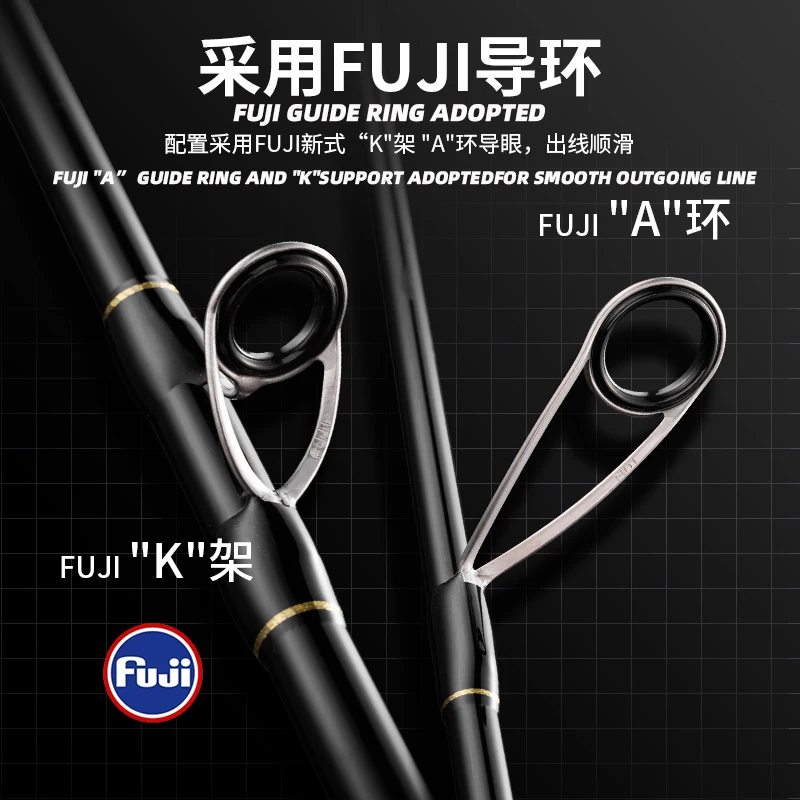 Caña RANMI PILOT para Slow Jigging – Carbono sensible para lubina - imagen 3