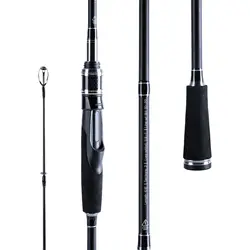 Caña Spinning Carbono 24T Goture – Ligera y Portátil para Viaje y Barco