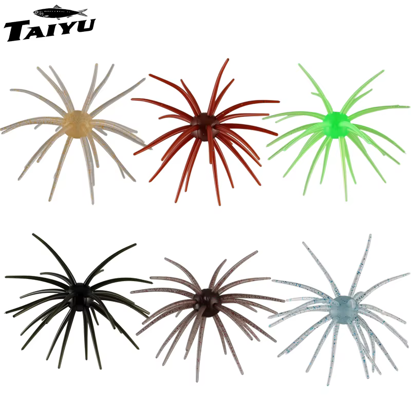 TAIYU Erizo Mar – Vinilos flotantes TPE para pesca en agua salada