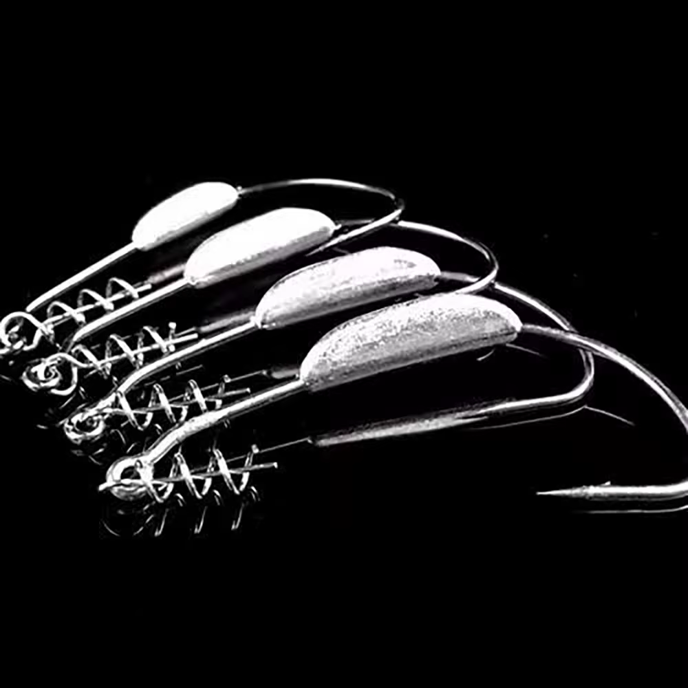 Anzuelos Jig Head con púas – Texas Rig para vinilo - imagen 2